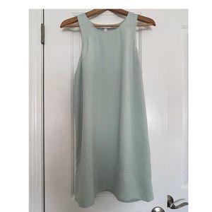 Leith Racerback Shift Dress - S - robins egg blue